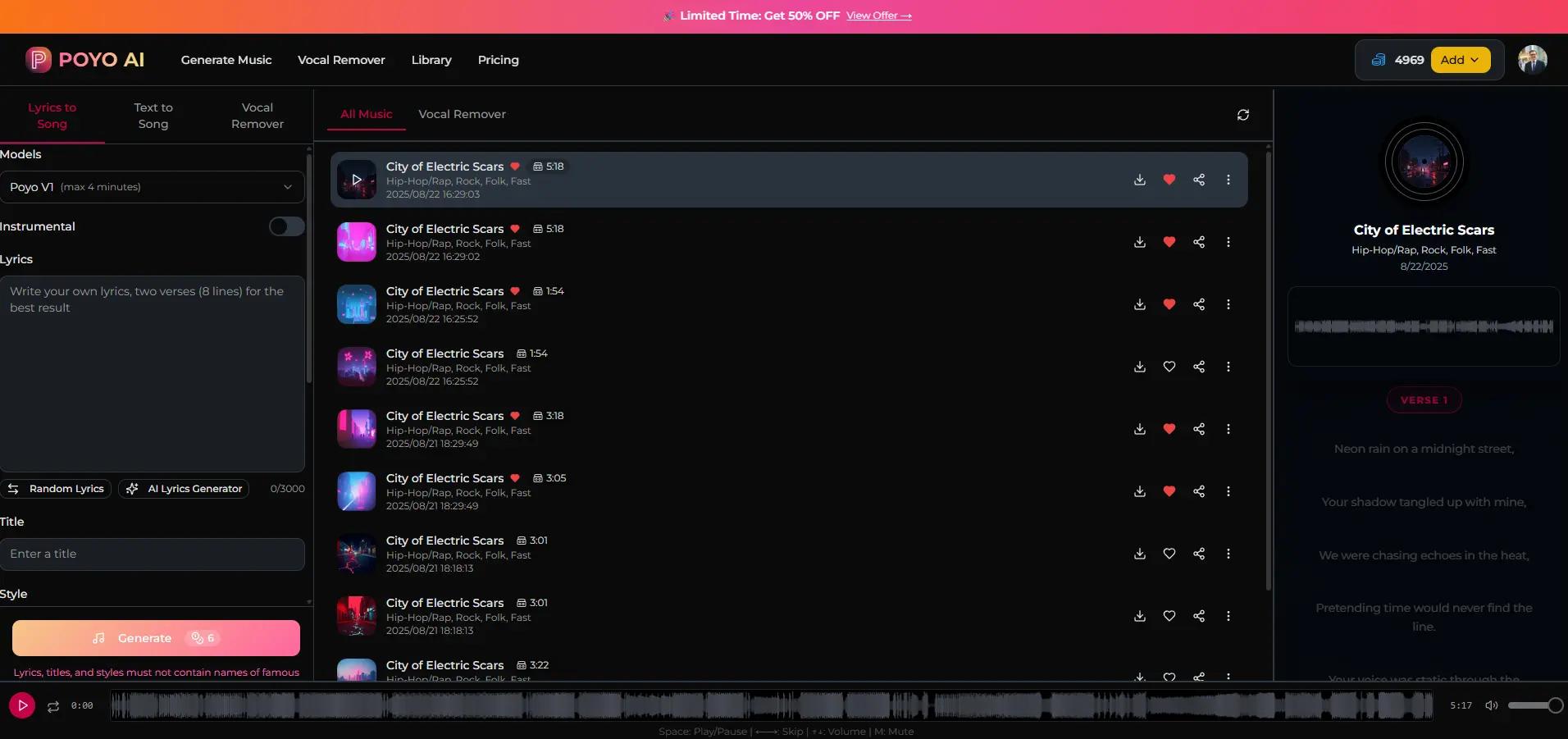 Musirio Song Maker and AI Song Generator